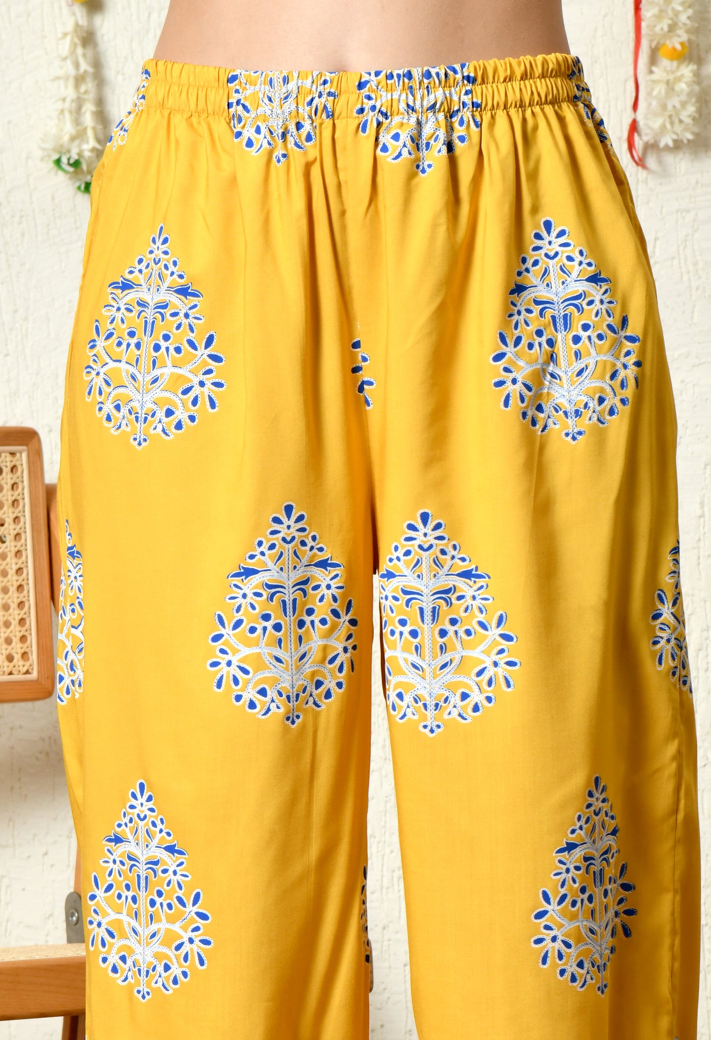 Amber Bloom Kurta Set